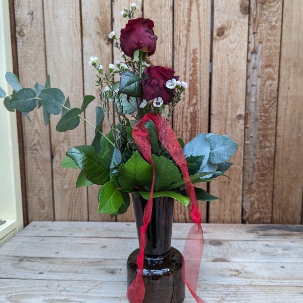 Rosenvariation mit Vase Bild 4